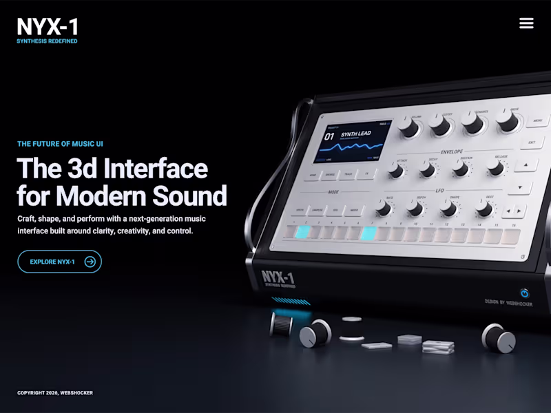 Cover image for NYX-1 website cover