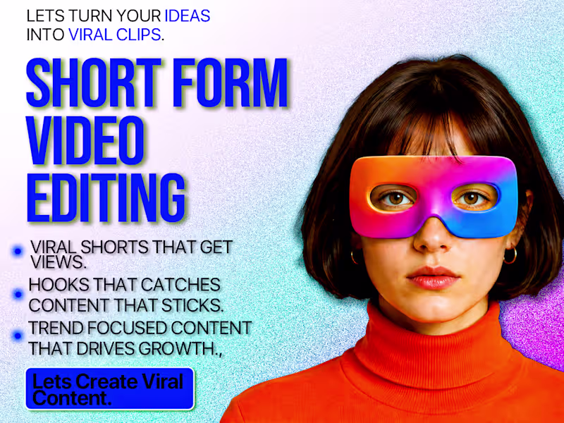 Cover image for Short Form Video Editing