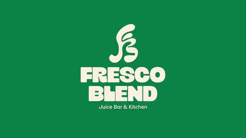 Cover image for FRESCO BLEND — BRAND IDENTITY