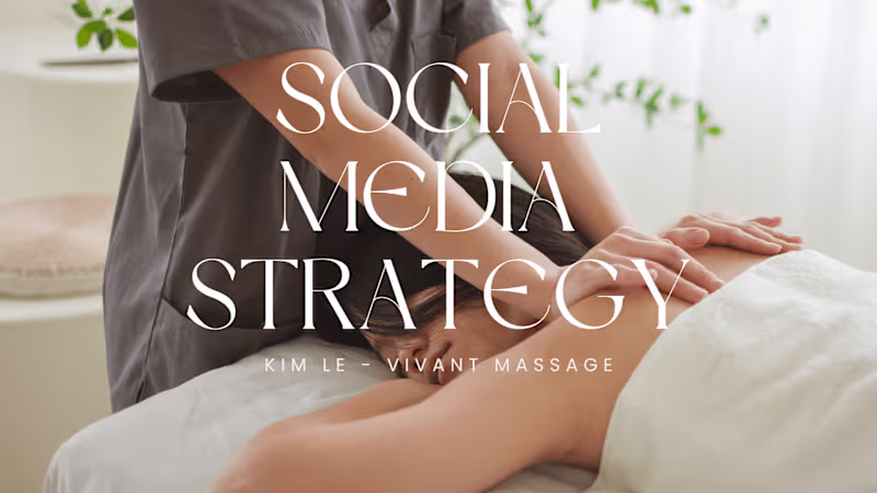 Cover image for Social Media Management for Vivant Massage Therapy