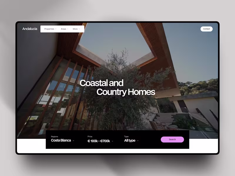 Cover image for Strategy, rebrand and development of real estate platform fo...