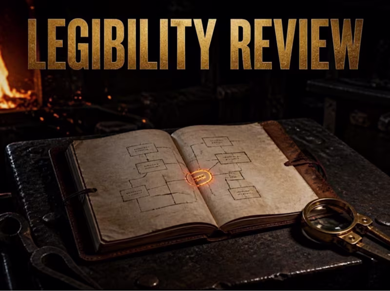Cover image for Critical System Legibility Review