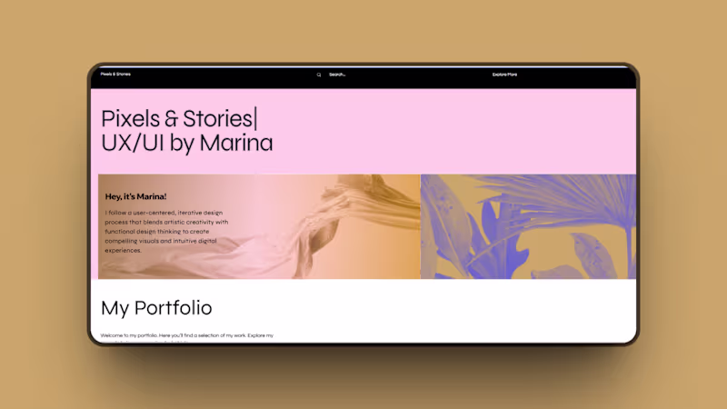 Cover image for Pixels & Stories "Personal Website!"