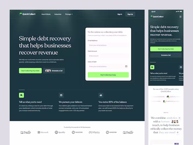 Cover image for QuickCollect - Debt Recovery