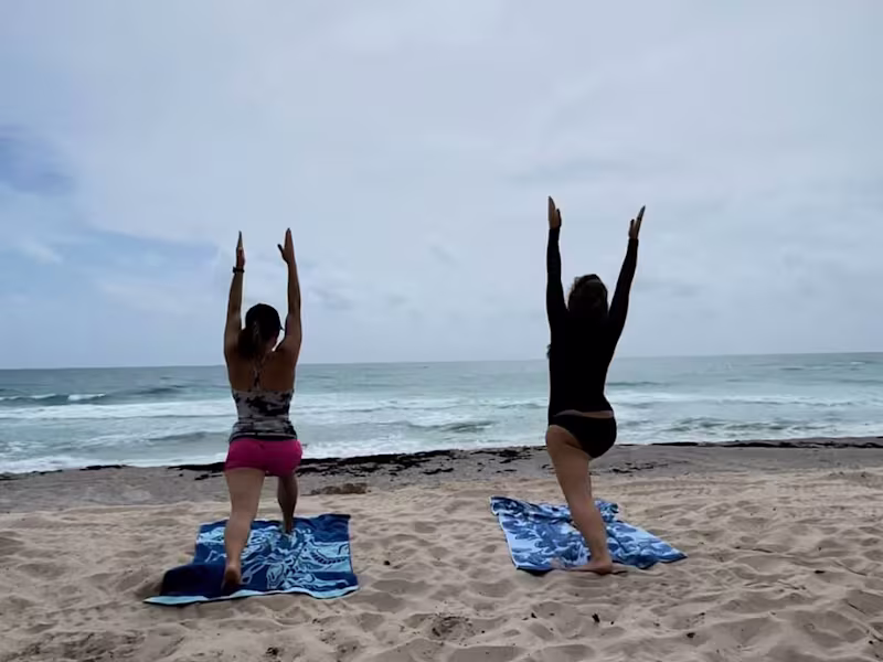 Cover image for Beach Yoga