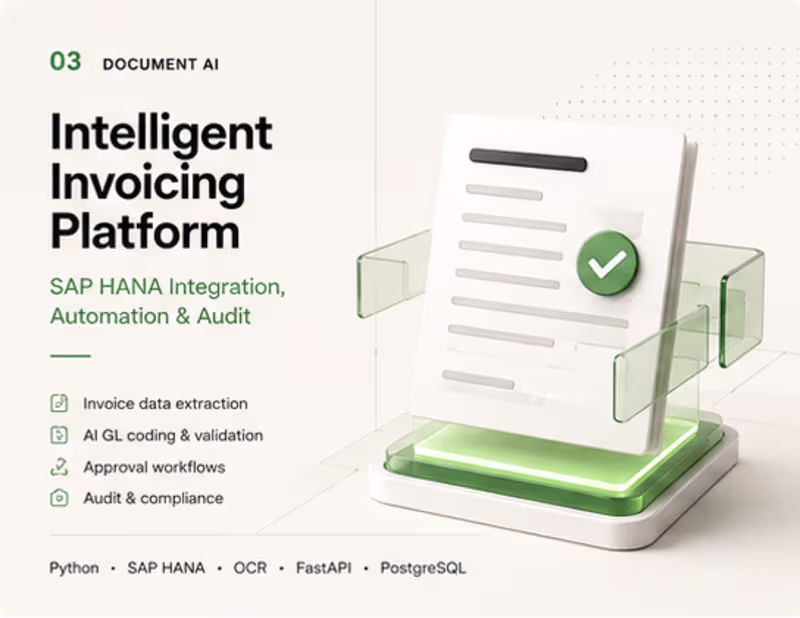 Cover image for Intelligent Invoicing | Document AI,