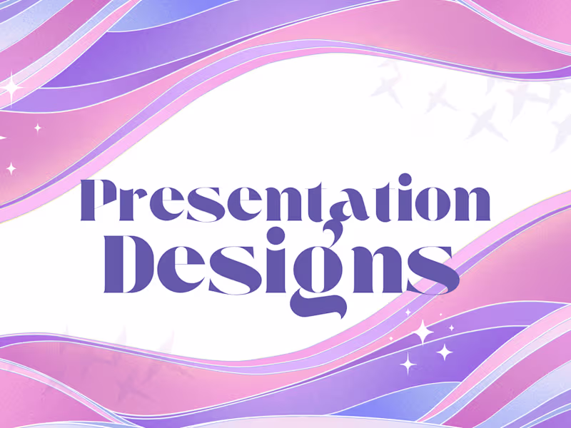 Cover image for Presentation Designs