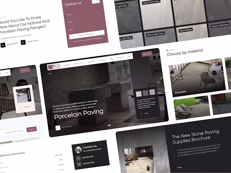 Cover image for Webflow website development with CMS