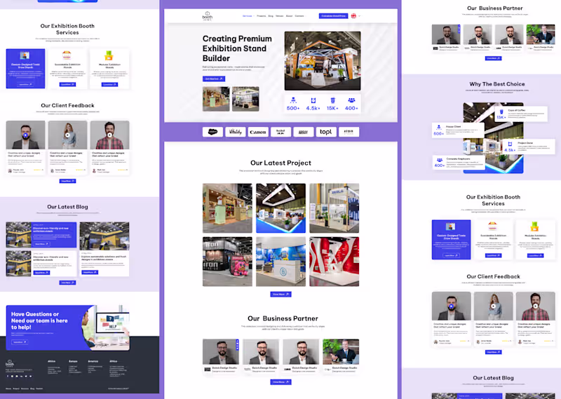Cover image for A modern, conversion-focused landing page