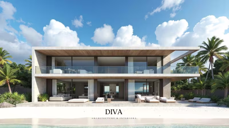 Cover image for Contemporary Beachfront Villa Visualization
A high-end