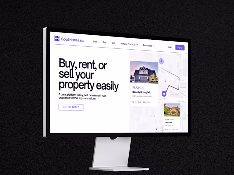 Cover image for Landing page