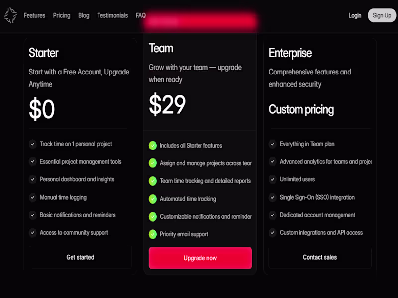 Cover image for Creation of a Modern SaaS Landing Page for Foqo