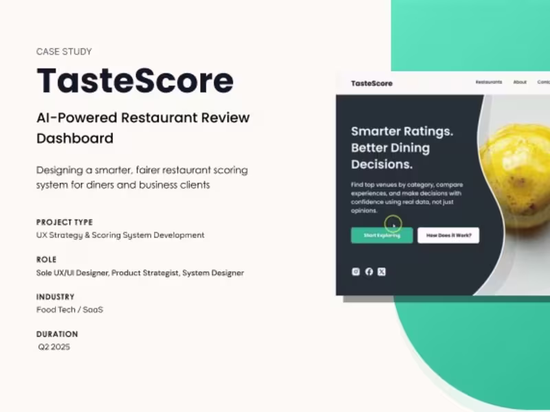 Cover image for AI-Powered Restaurant Review Platform - Case Study