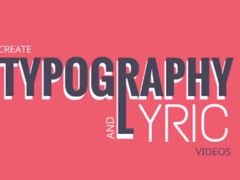 Cover image for Custom lyric videos bring your music to life! 