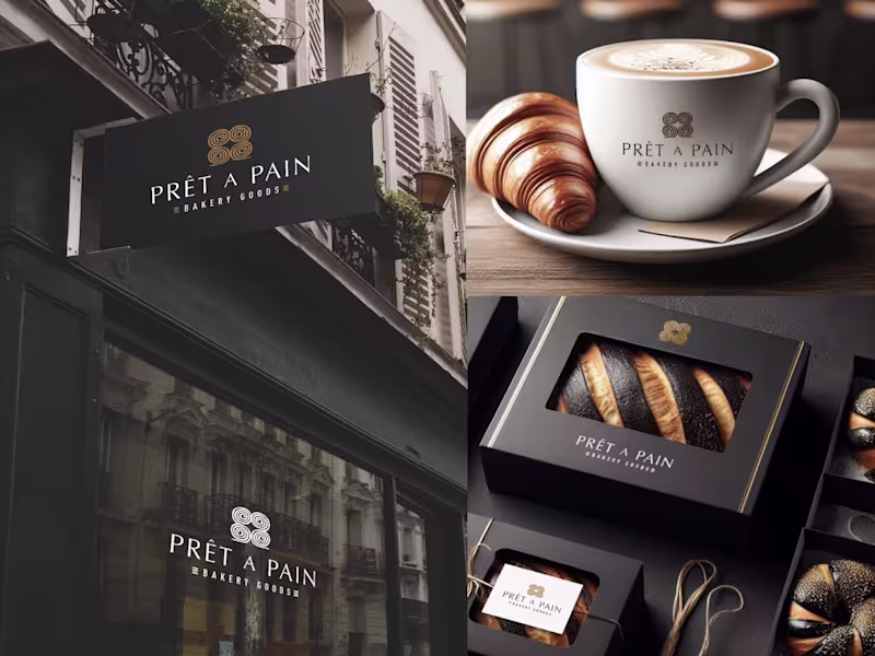 Cover image for Pret a Pain Bakery - Visual Identity