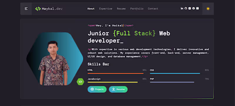 Cover image for Portfolio Website