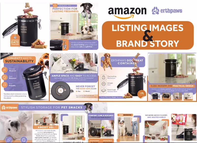 Cover image for Amazon Brand Story Design & That Connects