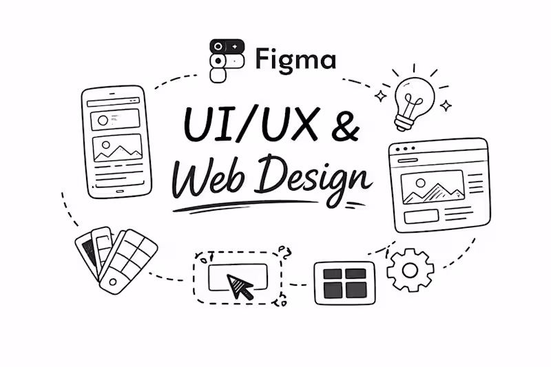 Cover image for UI/UX & Web Design in Figma