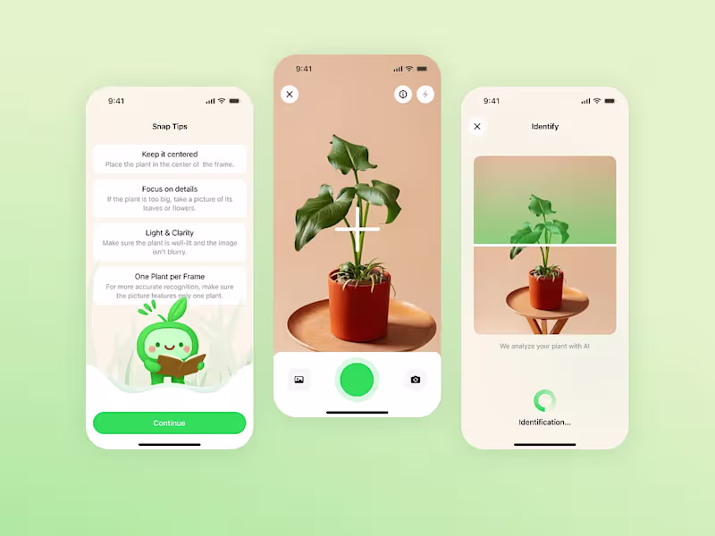 Cover image for AI Plant App Scanning
