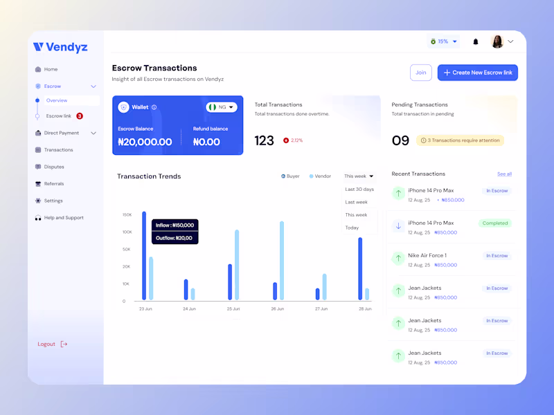 Cover image for Secure Fintech & Payment Infrastructure Landing Page