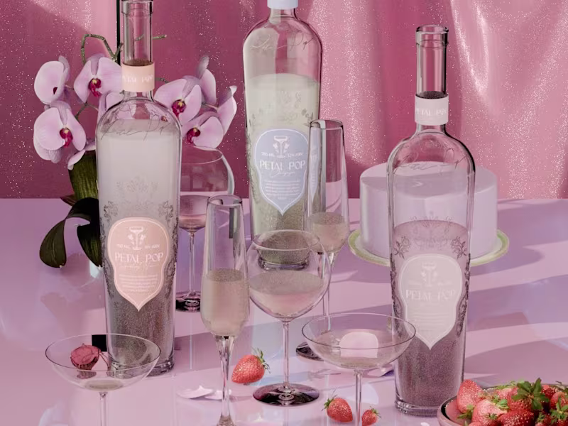 Cover image for Petal Pop: Branding and 3D Visualisation