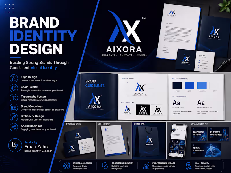 Cover image for Brand identity design