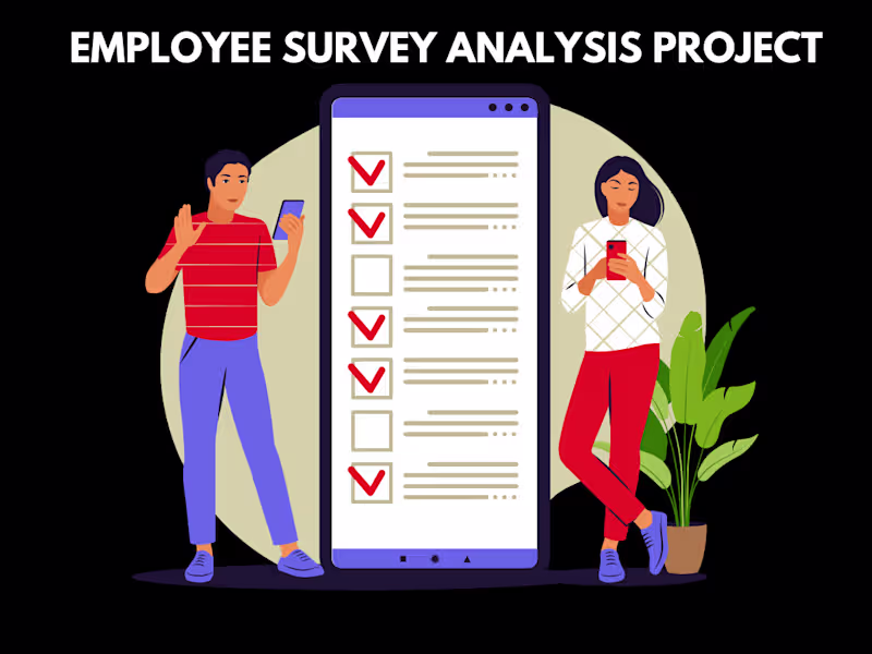 Cover image for Employee Survey Analysis Project