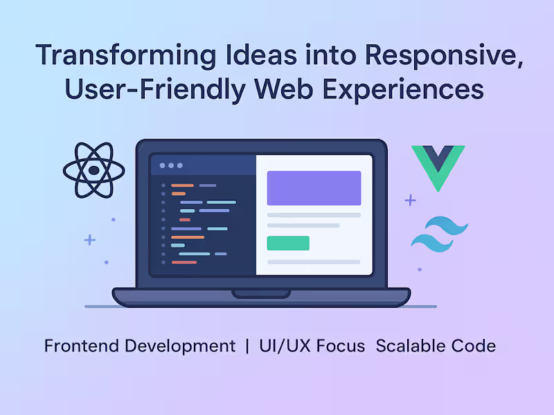 Cover image for Building Pixel-Perfect, User-Focused Websites That Convert