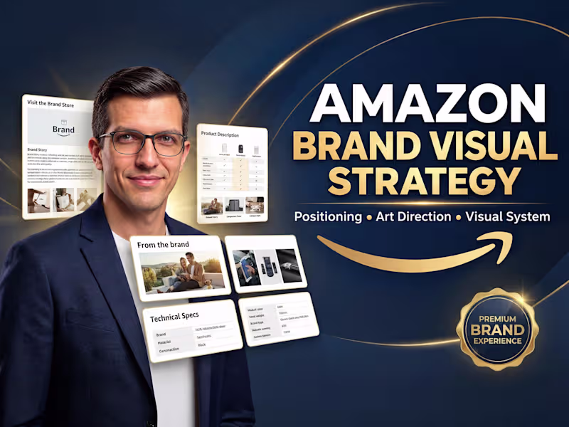 Cover image for Amazon Brand Visual Strategy & Art Direction