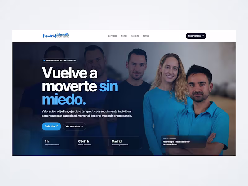 Cover image for Designed and built a responsive