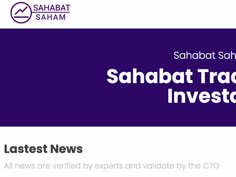 Cover image for Sahabat Saham: Stock Market Info