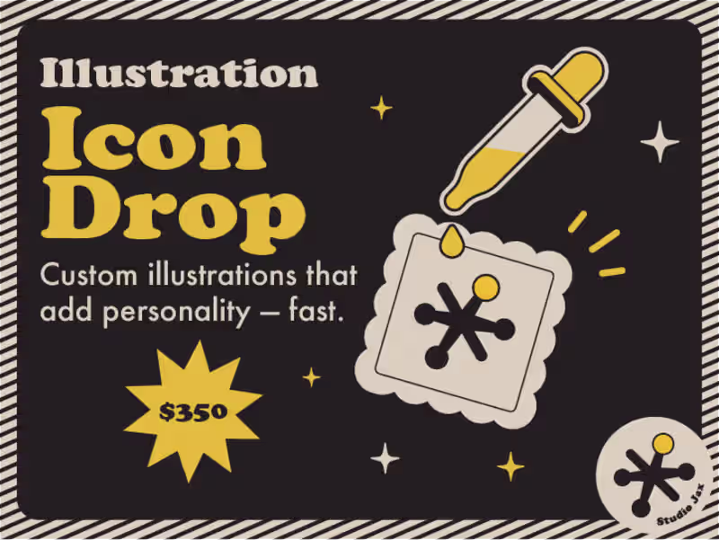 Cover image for 🎨 Starter Illustrations — Icon Drop
