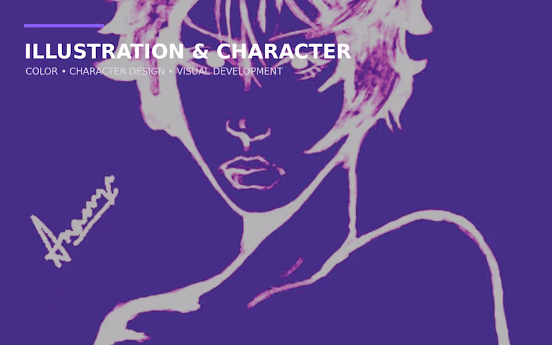 Cover image for Illustration & Character Design