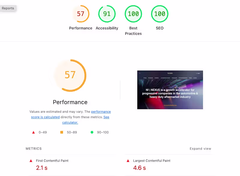 Cover image for Web App Performance Audit