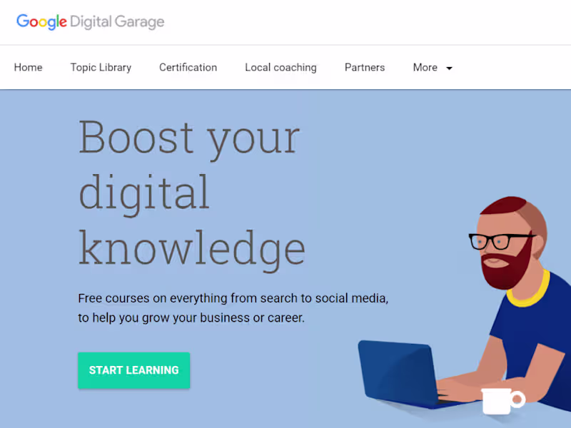 Cover image for Google's educational platform - Digital Garage