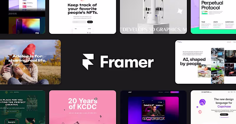 Cover image for Framer Design & Development