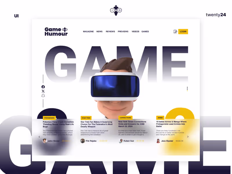 Cover image for Game Humour | Game News Blog and Store