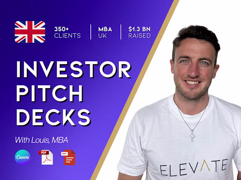 Cover image for Next Level Investor Pitch Decks Loved by 150+ Clients