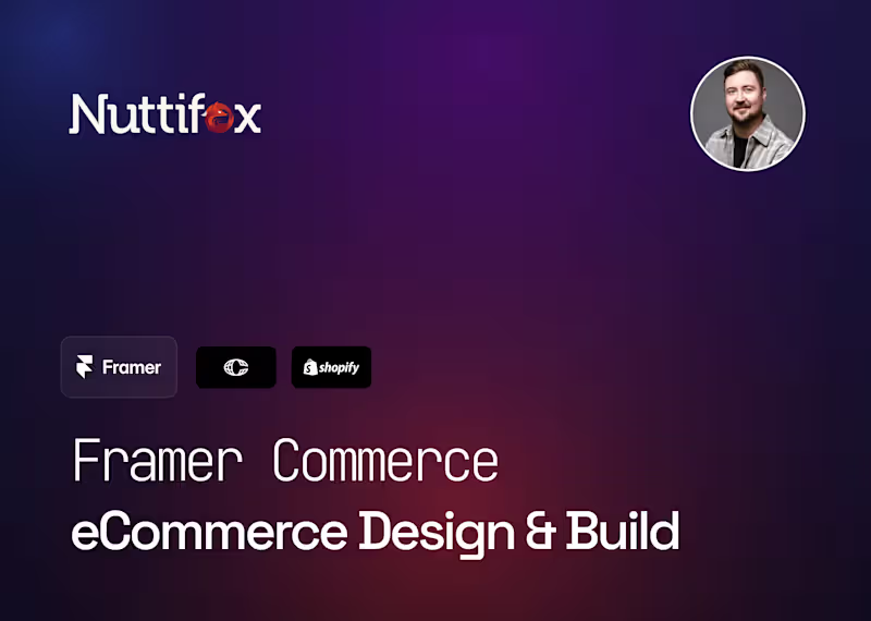 Cover image for Framer Commerce – eCommerce Store