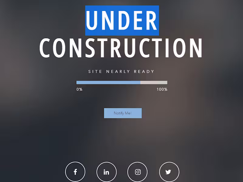 Cover image for Coming Soon |Landing Page