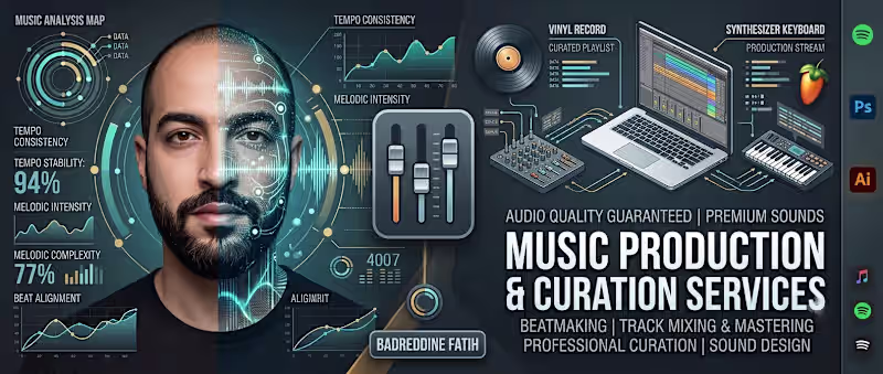 Cover image for Music Production and Curation 