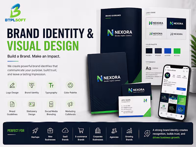 Cover image for Brand Identity & Visual Design