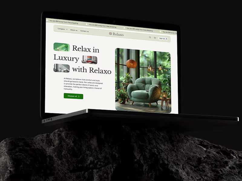 Cover image for E-commerce | Furniture Store | UI/UX Design :: Behance