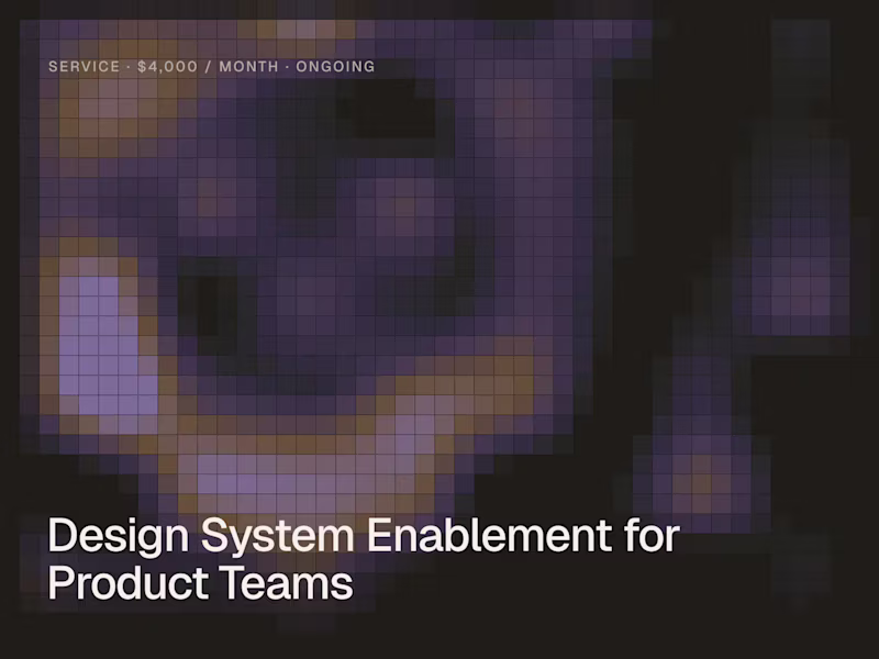 Cover image for Design System Enablement for Product Teams