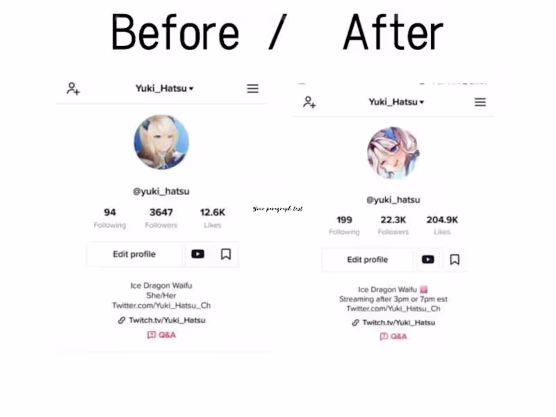 Cover image for TikTok Account Growth & Engagement