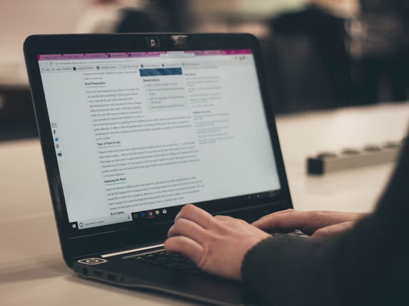 Cover image for Professional blog posts and articles using AI