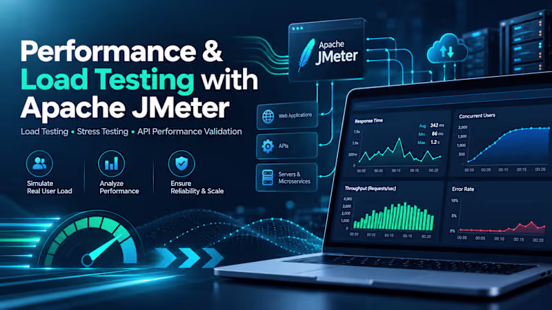 Cover image for Performance & Load Testing with Apache JMeter