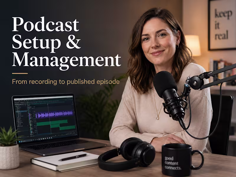 Cover image for Podcast Setup and Management