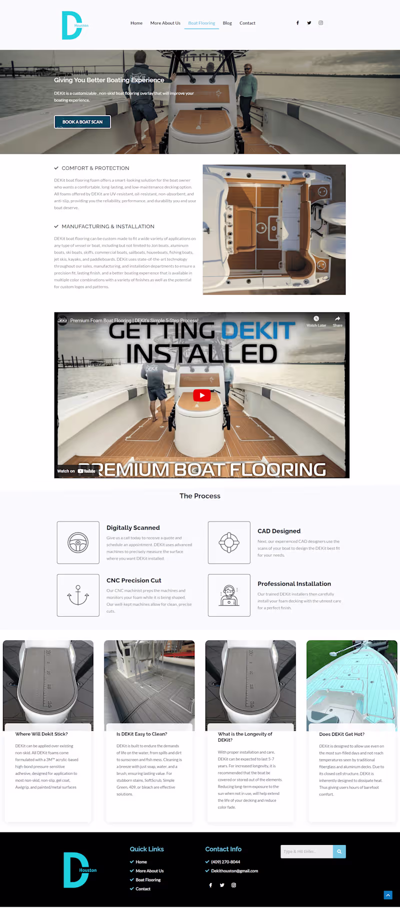 Cover image for DEKit company webite