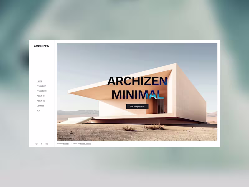 Cover image for Archizen - Architect Website